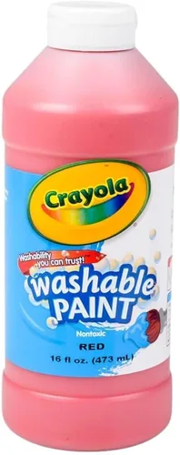 Vista 9 de Crayola Pintura lavable, negro, 16 oz.