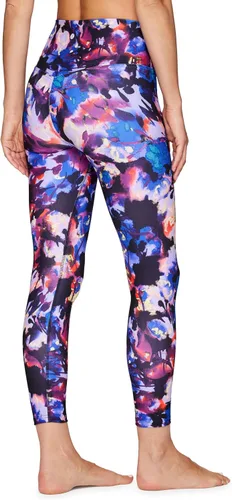 Vista 2 de RBX Active - Leggings de yoga para mujer con estampado de longitud completa de 78 tobillos, para correr