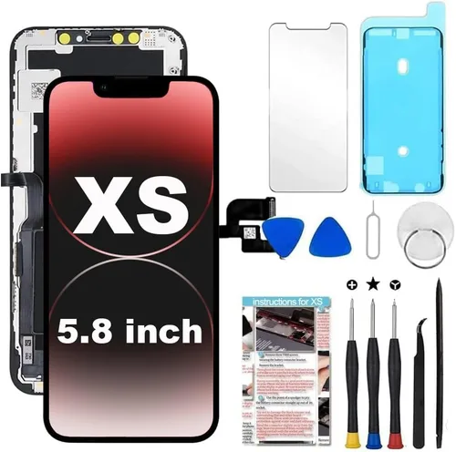 Vista 9 de Fixerman Reemplazo de pantalla LCD táctil 3D con herramienta de reparación, compatible con el modelo A2176, A2398, A2399, A2400