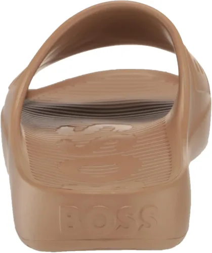 Vista 3 de BOSS Sandalias de vinilo con logotipo llamativo para hombre