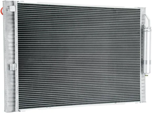 Vista 4 de Radiador de aluminio para Infiniti G37 Sedan 13-17 Nissan 370Z 2009-2013 incluye condensador Nissan Crossflow Radiador