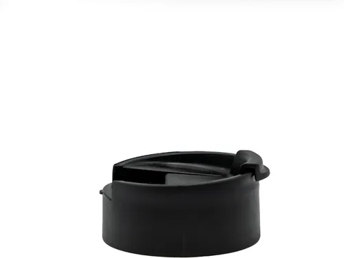 Vista 3 de Castellanos Polerce - Tapa abatible de boca ancha para café (color negro) - Compatible con todas las botellas de boca ancha