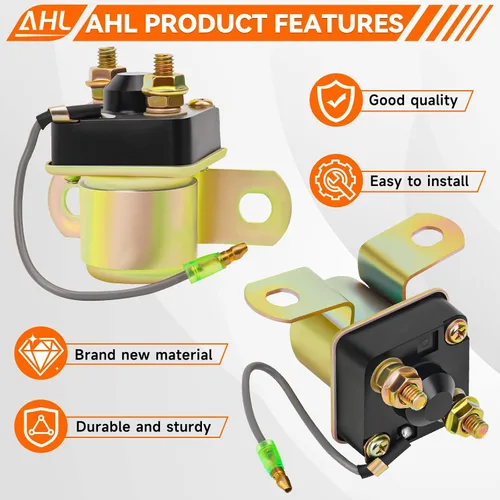 Vista 2 de AHL Relé solenoide de arranque para Polaris Trail Blazer 250 1990-2003 ATV