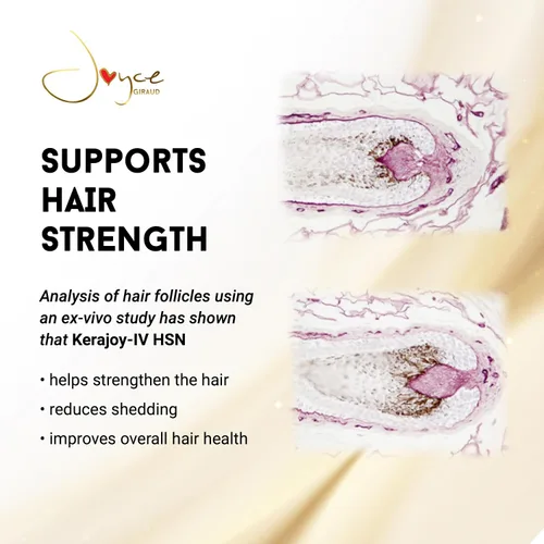Vista 5 de Joyce Giraud Ultimate Hair Strength Supplements Suministro de 30 días, formulado científicamente para reducir la pérdida de cabello, 60 cápsulas