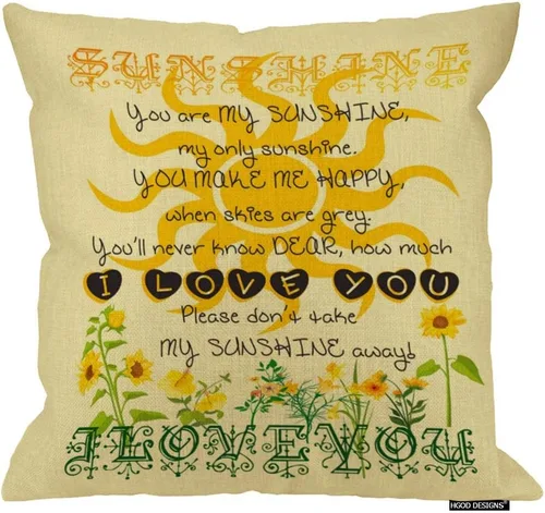 Vista 12 de HGOD DESIGNS Lindas fundas de almohada con diseño de elefante de algodón y lino, fundas de cojín decorativas de 18 x 18 pulgadas T29-038