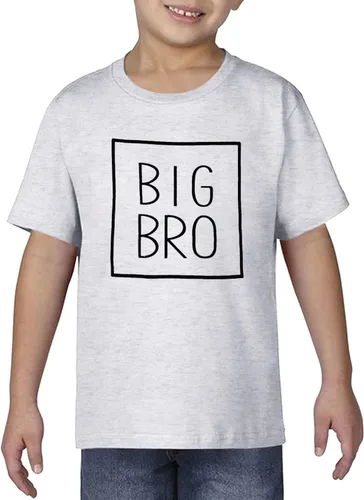 Vista 2 de MNLYBABY Big Brother - Camiseta de manga corta para bebé, niño y niño, promocionado a hermano mayor