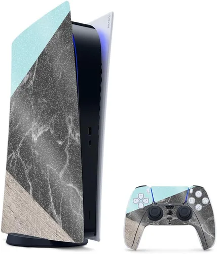 Vista 40 de MightySkins - Skin para juegos con purpurina brillante para PS5 y PlayStation 5, ágata amatista, acabado duradero con purpurina de alto brillo