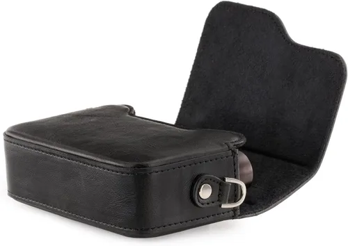 Vista 5 de Megagear Canon Powershot G9 X Mark Iı, G9 X Funda de cuero para cámara con correa - Negro - MG654