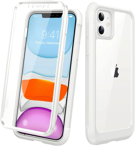 Vista 834 de DIACLARA - Funda transparente compatible con iPhone XR 6.1 pulgadas 2018