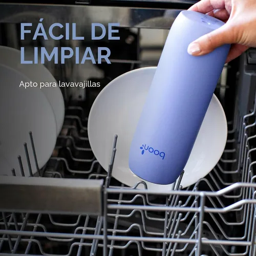 Vista 6 de Boon Frosh Enfriador Portátil de Leche Materna - Enfriador de Leche Materna de Acero Inoxidable - Envase de Almacenamiento de Leche Portátil de Azul