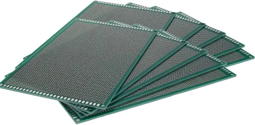 Vista 15 de Heyiarbeit Placa PCB de doble cara de 3.1x4.7 in, estañada a través de agujeros, circuito impreso universal, placa de proto para soldadura de 1pcs