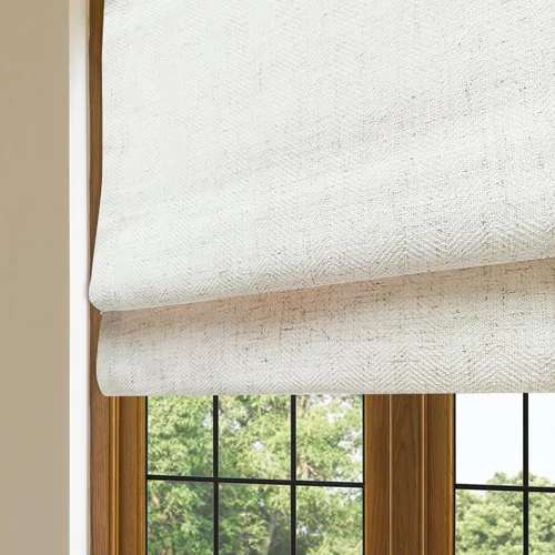 Vista 17 de Persianas romanas sin cuerda para ventanas, persianas opacas para el hogar, persianas romanas de tela personalizadas para oscurecer la habitación