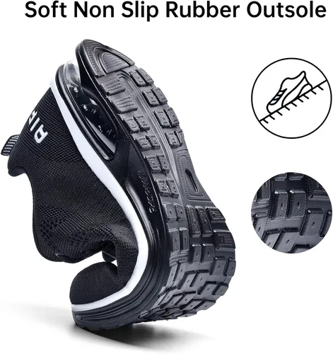 Vista 3 de MEHOTO - Tenis de correr para hombre, tenis ligeros para entrenamiento, gimnasio, trotar y caminar, talla 7-12.5
