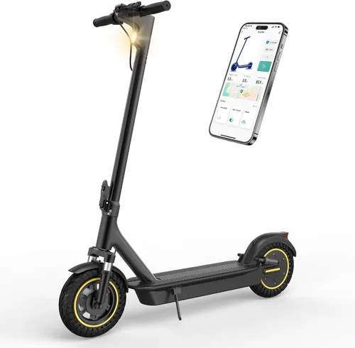 Vista 14 de Maxshot Electric Scooter, 350W/500W Powerful Motor, 19-22 MPH Max Speed, 15-28 Miles Range, Foldable escooter with Dual Braking Systems, Smart APP