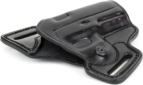 Vista 5 de Doruk Holster Taurus G3 0.354 in Owb Combat Master - Funda de cuero hecha a mano