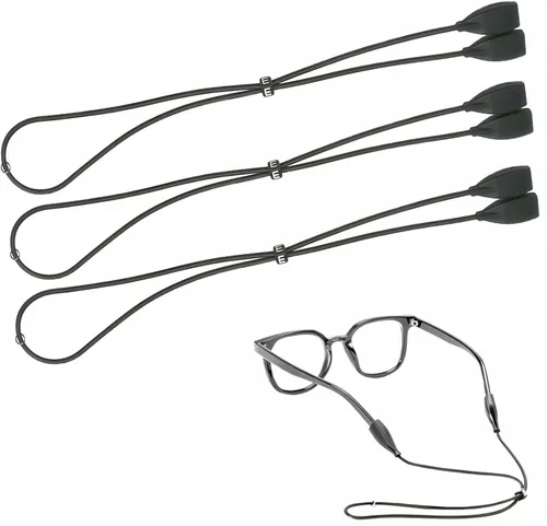 Vista 31 de Correa ajustable para gafas, diseño elástico y elástico, adecuado para gafas de miopía, lentes de sol, gafas deportivas