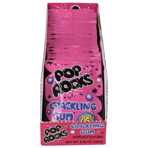 Vista 5 de POP ROCKS Bubblegum, 0.37 oz, 24