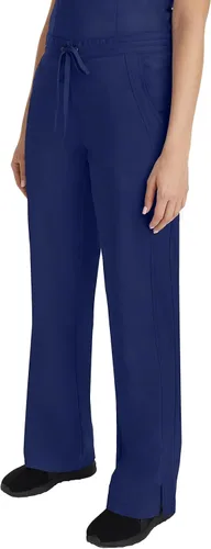 Vista 4 de Healing Hands Pantalón de hospital de etiqueta púrpura para mujeres modelo Taylor 9095 2 con cordón y 2 bolsillos