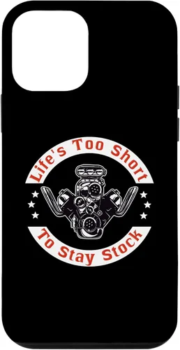 Vista 16 de iPhone 13 Pro Max Life es demasiado corta para mantenerse en stock - Drag Racing Muscle Car V8 Case