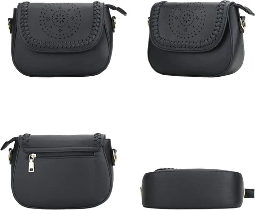 Vista 3 de KKXIU Bolsos cruzados para mujer con correa ajustable