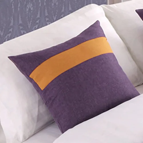 Vista 49 de Cojines con fundas de almohada a juego y núcleo de almohada de 17.7 x 17.7 in, paquete de 1, para decoración de cama, sala de estar, sofá Beige