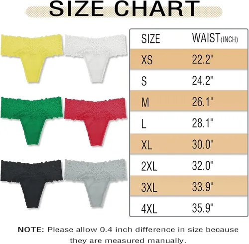 Vista 6 de Xlndsoea Bragas retro de cintura alta para mujer, sin costuras, ropa interior de algodón de encaje de talla grande