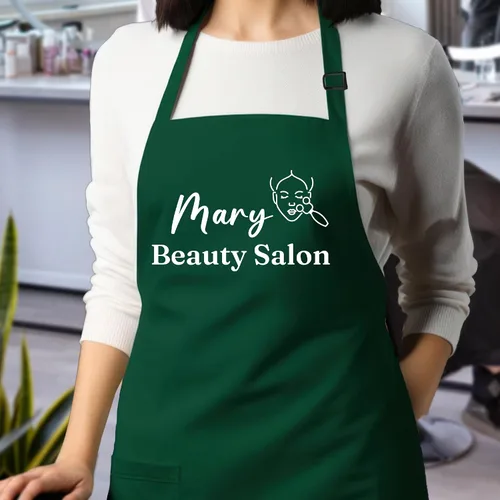 Vista 8 de 7th Hill Delantal de salón personalizado para estilista, técnico de uñas, delantales de peluquero para hombres, suministros de cosmetología