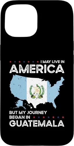 Vista 8 de Funda para iPhone 17, diseño de patriota guatemalteco estadounidense