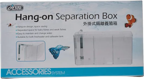 Vista 2 de ISTA IF-648 Hang-On Separación Criador Caja, transparente