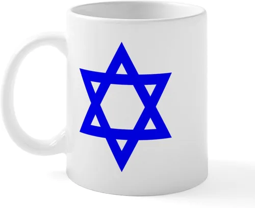Vista 10 de CafePress STAR OF DAVID - Taza de café de cerámica (11.0 fl oz)