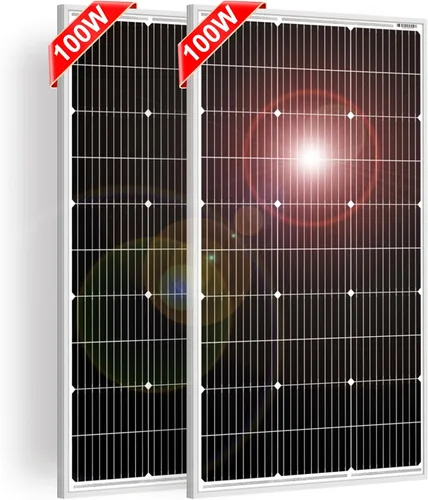 Vista 9 de DOKIO Panel solar monocristalino de 100W 18V para sistemas de 12V, MC4