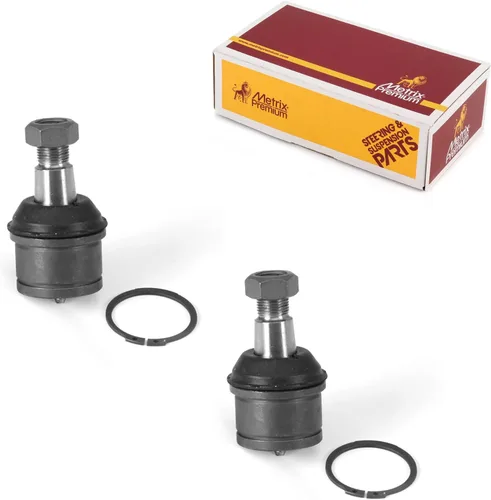 Vista 179 de Metrix - 2 juntas de rótula superior delantera K3134T para Dodge Ram 1500 4WD 94-01, Ram 2500 4WD 94-99, Jeep Cherokee 84-01, Wrangler 97-17