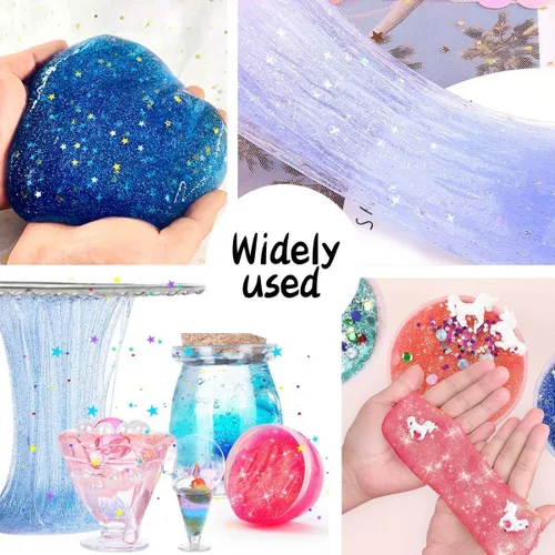 Vista 6 de Brillantina fina de 24 colores, para manualidades, DIY, maquillaje, para la cara o las uñas o el pelo, para los ojos o los labios, de resina