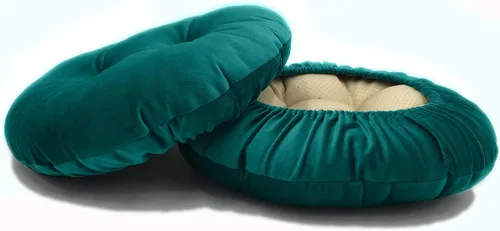 Vista 14 de Augld Paquete de 2 Cojines para Taburetes de Bar con Banda Elástica Cubierta de Taburete 12 Pulgadas Beige