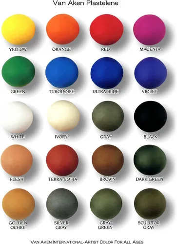 Vista 7 de Van Aaken - Arcilla para modelar (1 libra), color marfil