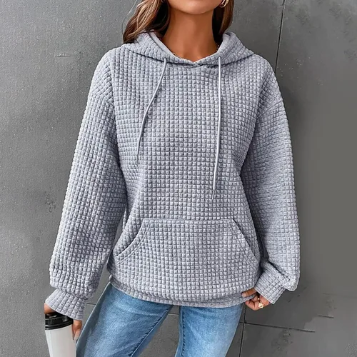 Vista 160 de SHAOBGE Sudaderas con capucha de gran tamaño para mujer, sudaderas con capucha para entrenamiento, suéteres casuales y cómodos trajes de moda