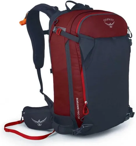 Vista 17 de Osprey Soelden 22L - Mochila de esquí y snowboard para hombre, color amarillo artesano