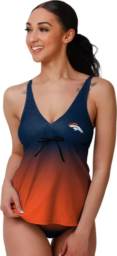 Vista 325 de FOCO Women's NFL Team Logo Ladies Bathing Swim Wear Suit