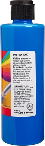 Vista 6 de Cra-Z-Art POP! Pintura de témpera lavable de neón para niños, paquete a granel de 10 unidades, colores fluorescentes surtidos, juego de pintura