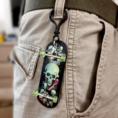 Vista 9 de SPITBOARDS® 34mm x 96mm Juego de Fingerboard Pro (Completo) Cubierta de madera real Trucks Pro con tuercas de bloqueo y bujes Pro Ruedas Pro