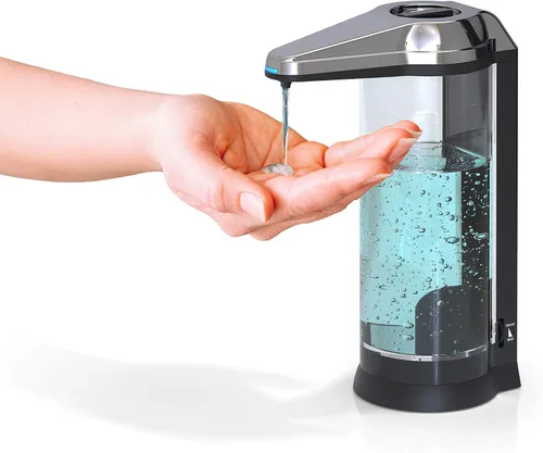Vista 2 de Better Living Products 70181 Despachador de jabón manos libres Sensor Soap Dispenser, Hands Free Touchless, Countertop Motion Sensor Auto Soap