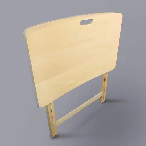 Vista 9 de American Trails Arizona - Mesa plegable con madera maciza americana, natural