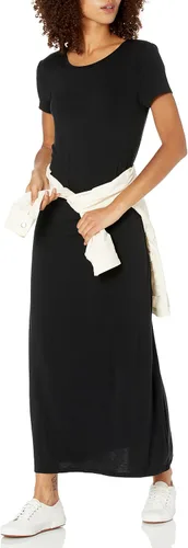 Vista 4 de Tienda Essentials - Vestido largo de manga corta para mujer