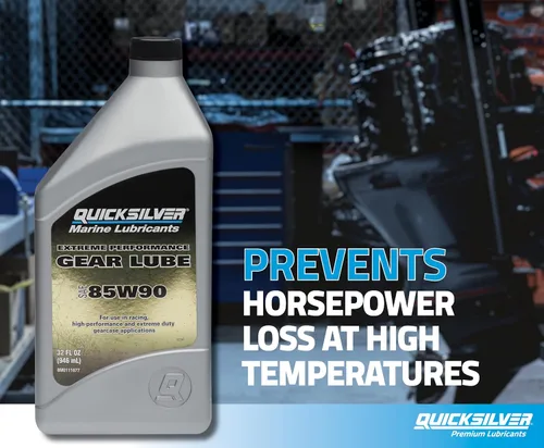 Vista 3 de Quicksilver Lubricante de engranajes de rendimiento extremo 85W-90