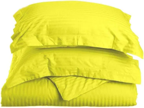 Vista 15 de LaxLinen Juego de funda de edredón de 3 piezas (1 funda de edredón con 2 fundas de almohada) 100% algodón de calidad suave, con cierre