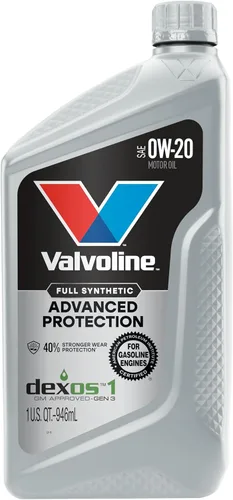 Vista 148 de Valvoline SynPower Full aceite sintético para motor, 1 Cuarto de galón, Ambar