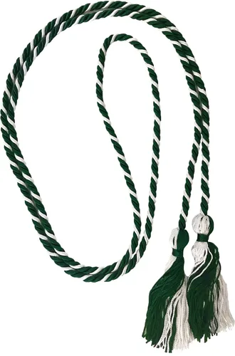 Vista 84 de Cordón de honor de graduación para graduaciones universitarias, escuela secundaria y más duradero y brillante (oro antiguo) - Paquete de 10