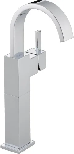 Vista 2 de Vero Grifo de baño de un solo orificio con acabado elevador: bronce champán