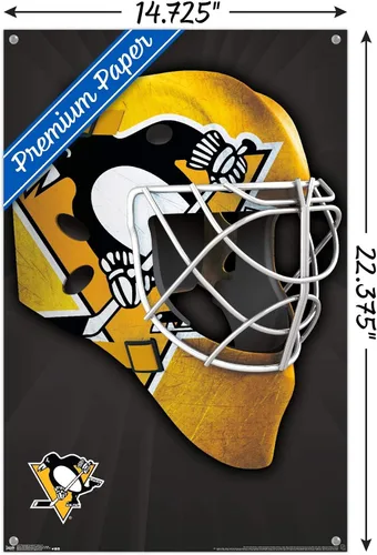 Vista 3 de Trends International NHL Pittsburgh Penguins - Póster de pared con 16 pines