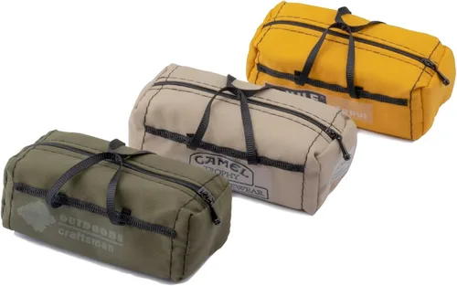 Vista 4 de Mini equipaje simulado decoración miniatura escala deportes bolsa de viaje para 1/10 RC Crawler accesorios (RC185-B01)